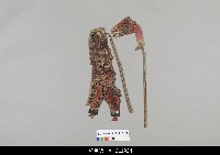 藏品(中國湖北皮影戲偶身)的圖片